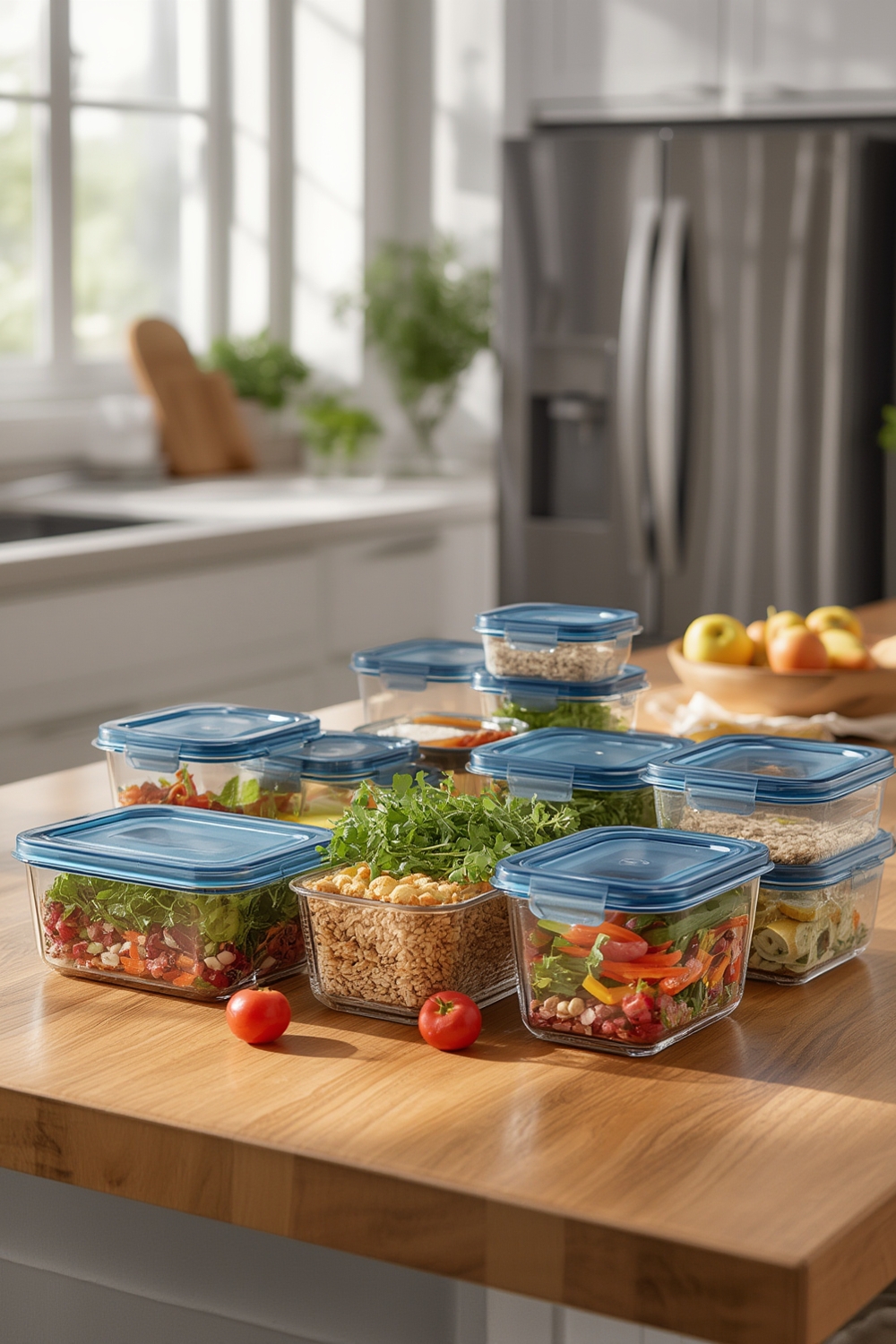 glass containers product view