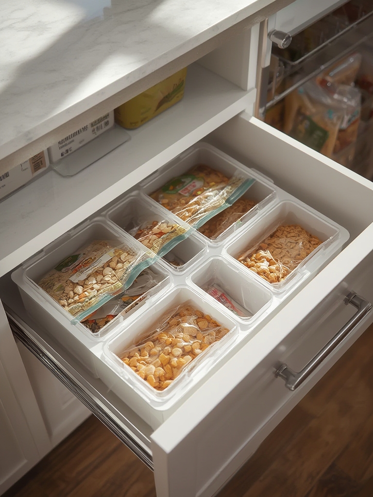 bag organizer in action